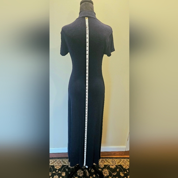 MODA Int'l Navy Blue Jersey Dress - Picture 5 of 6